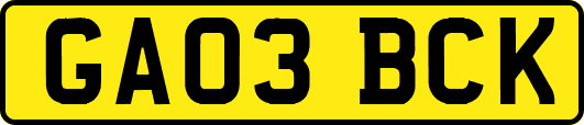 GA03BCK