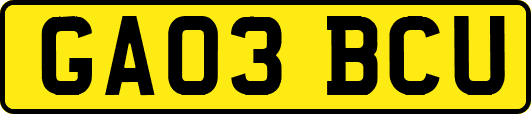 GA03BCU