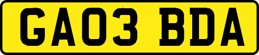 GA03BDA