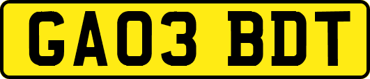 GA03BDT