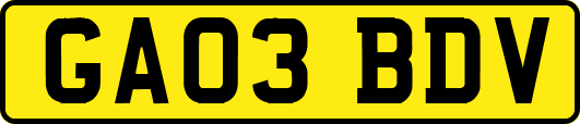 GA03BDV