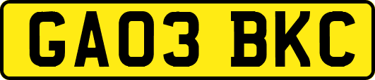 GA03BKC