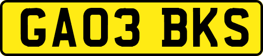 GA03BKS