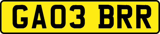GA03BRR