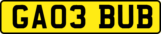 GA03BUB