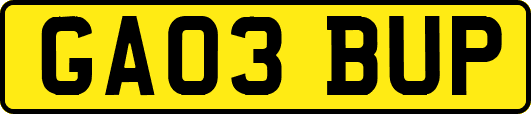 GA03BUP