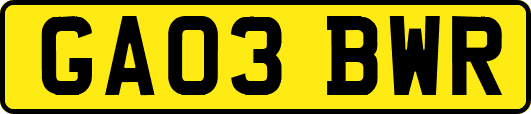GA03BWR
