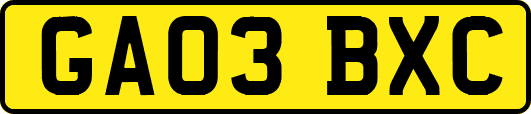 GA03BXC