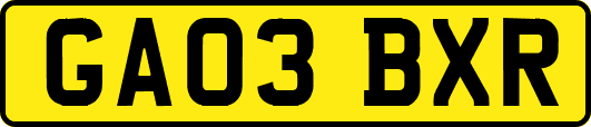 GA03BXR