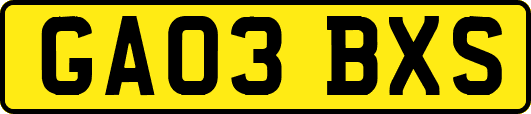 GA03BXS