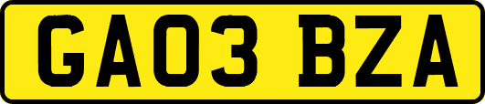 GA03BZA