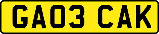 GA03CAK