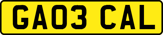 GA03CAL