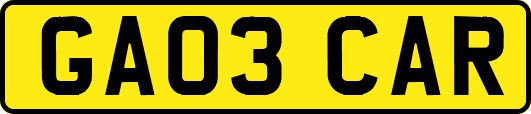 GA03CAR
