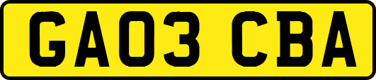 GA03CBA