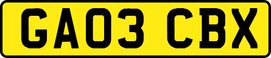 GA03CBX