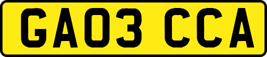 GA03CCA