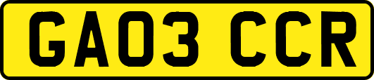 GA03CCR