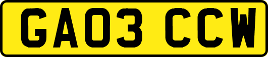 GA03CCW