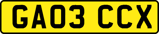 GA03CCX