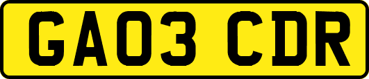 GA03CDR