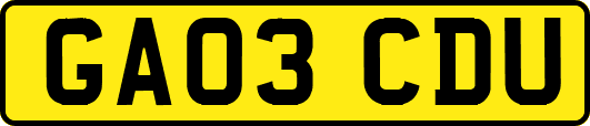 GA03CDU
