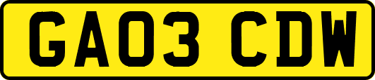 GA03CDW