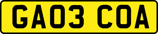 GA03COA