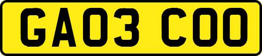 GA03COO