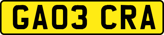 GA03CRA