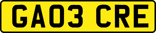 GA03CRE