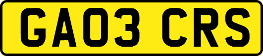 GA03CRS