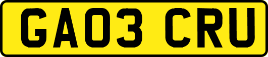 GA03CRU