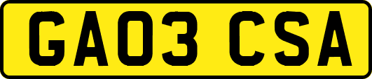 GA03CSA