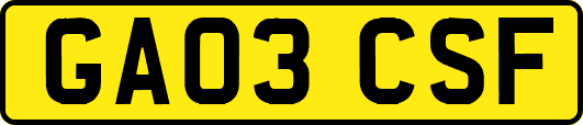 GA03CSF