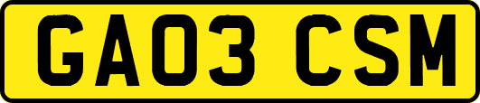GA03CSM