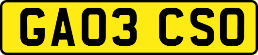 GA03CSO