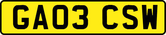 GA03CSW