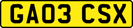 GA03CSX