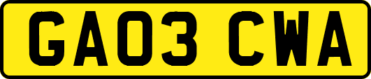 GA03CWA