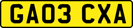 GA03CXA