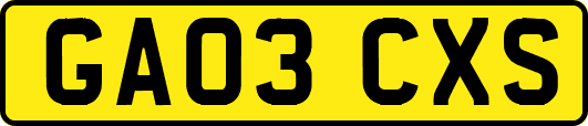 GA03CXS
