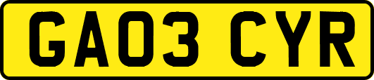 GA03CYR