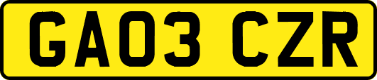 GA03CZR