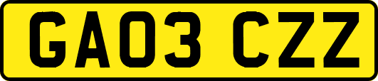 GA03CZZ