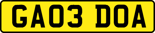 GA03DOA