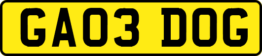 GA03DOG