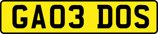 GA03DOS