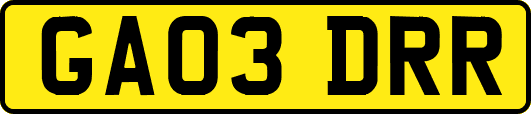 GA03DRR
