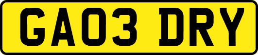 GA03DRY